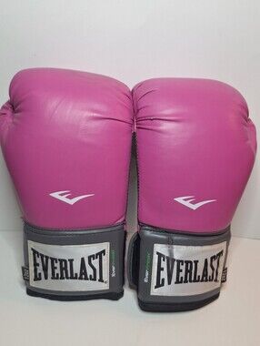 Everlast Ever Fresh Pink Boxing Gloves 12 Oz Boxing Gloves Womens Preowned GUC